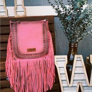 Pink Wrangler Cross Body